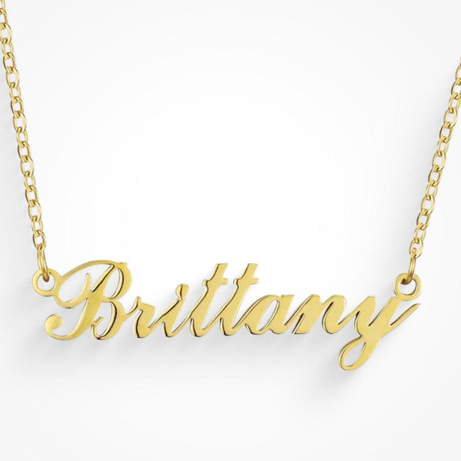 Custom/Personalized Nameplate Necklace Main Image