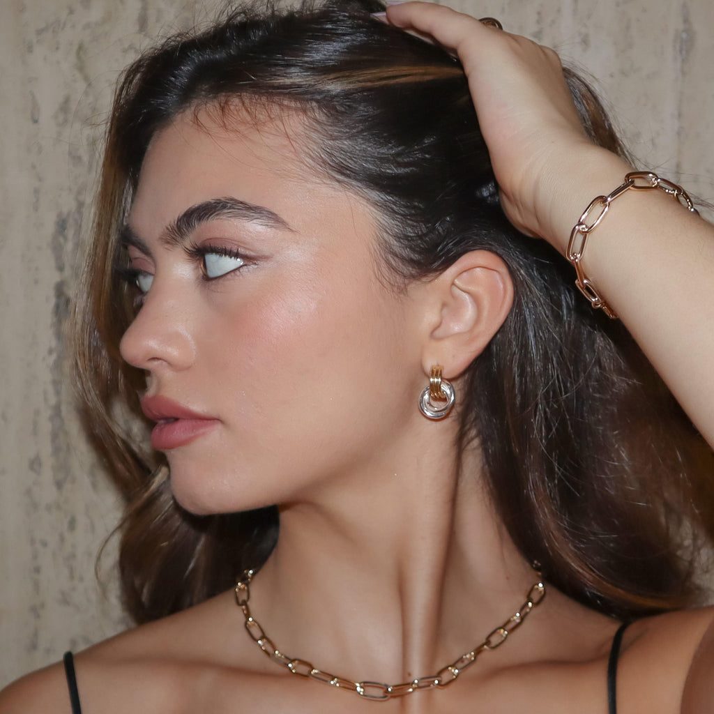 Interlock Earrings