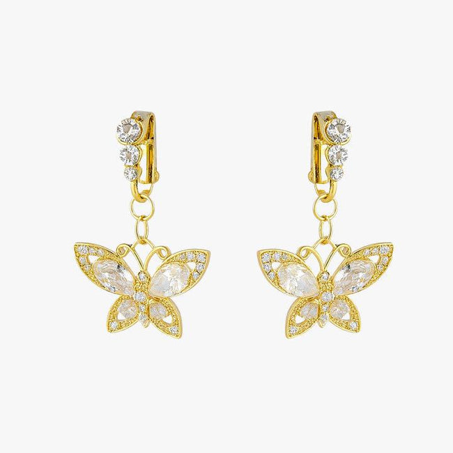 Butterfly Babe Clip-On Earrings Main Image