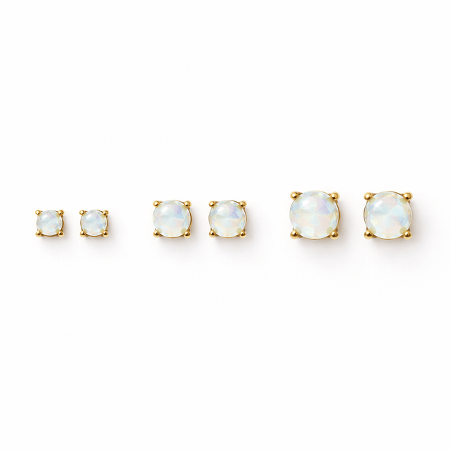 Fairy Dots Stud 3-Piece Earring Set Main Image