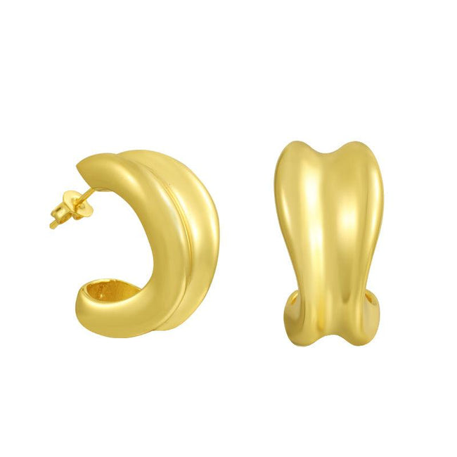 Sculpted Earrings Hover Image