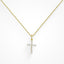 Heavenly Hour Cross Necklace