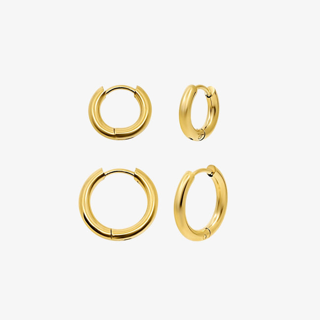Evryday Hoop 2-Piece Earring Set Hover Image