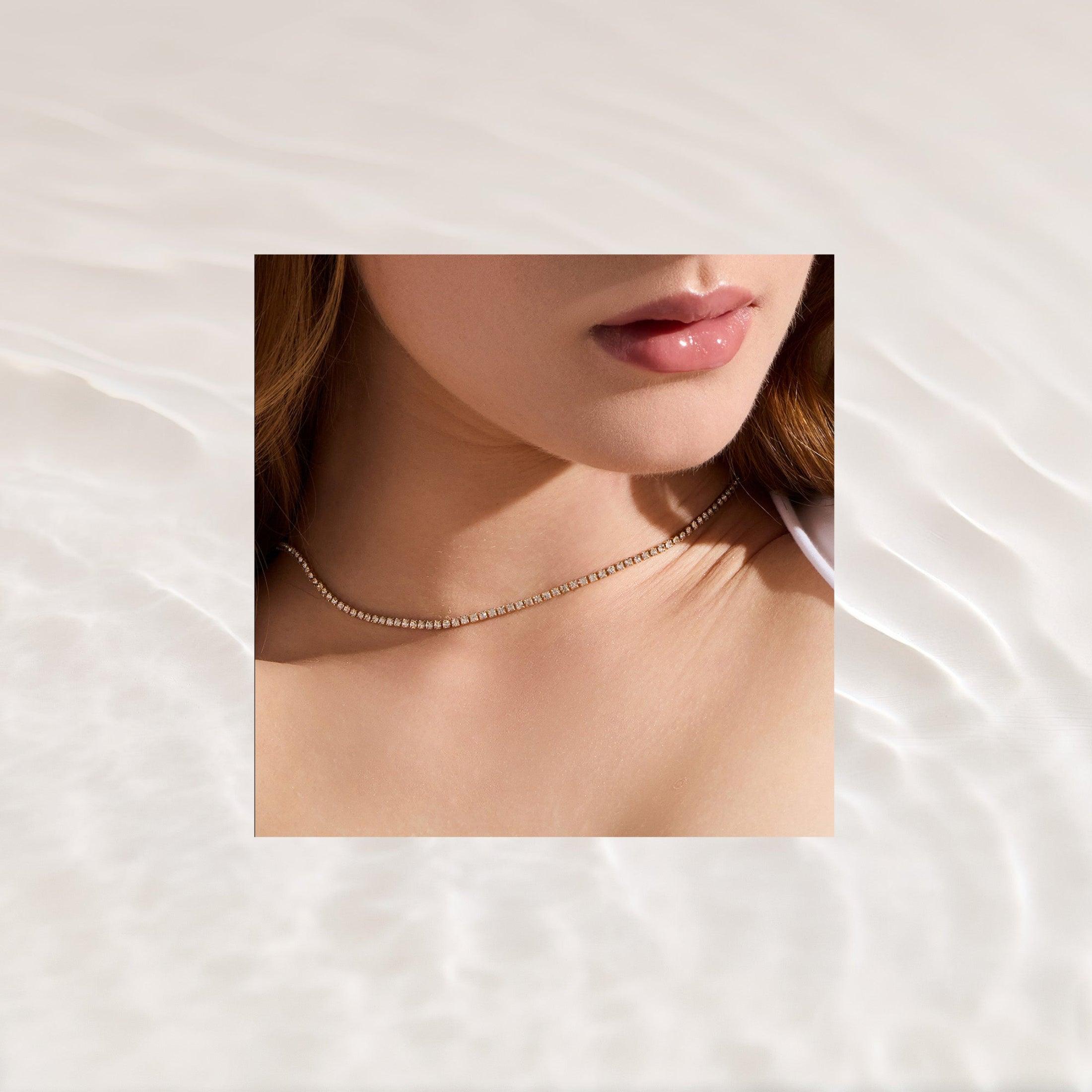 Icy Tennis Necklace