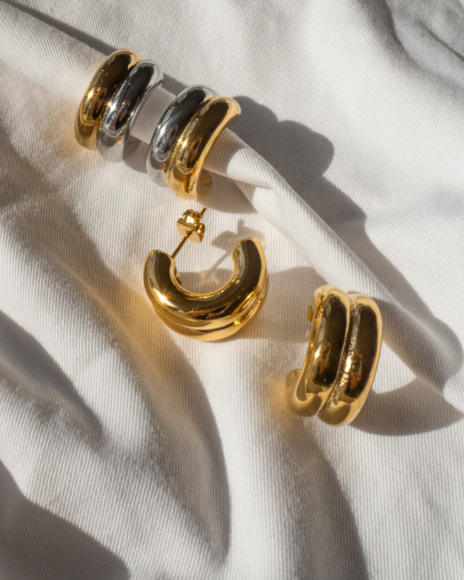 Sivan Hoops | Gold Main Image