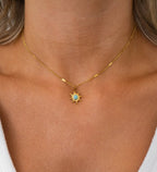 Turquoise Sun Choker