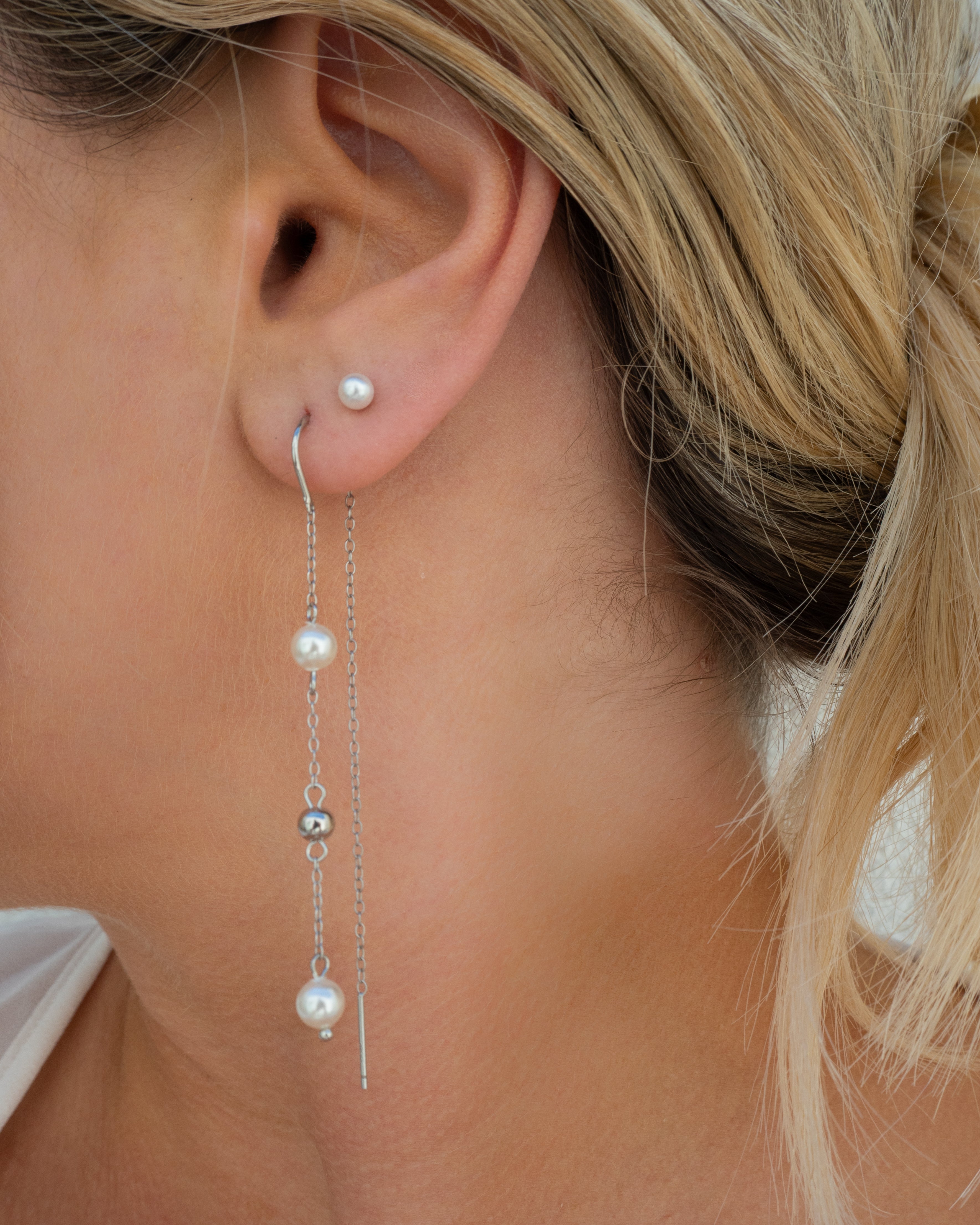 Raelyn Studs | Silver