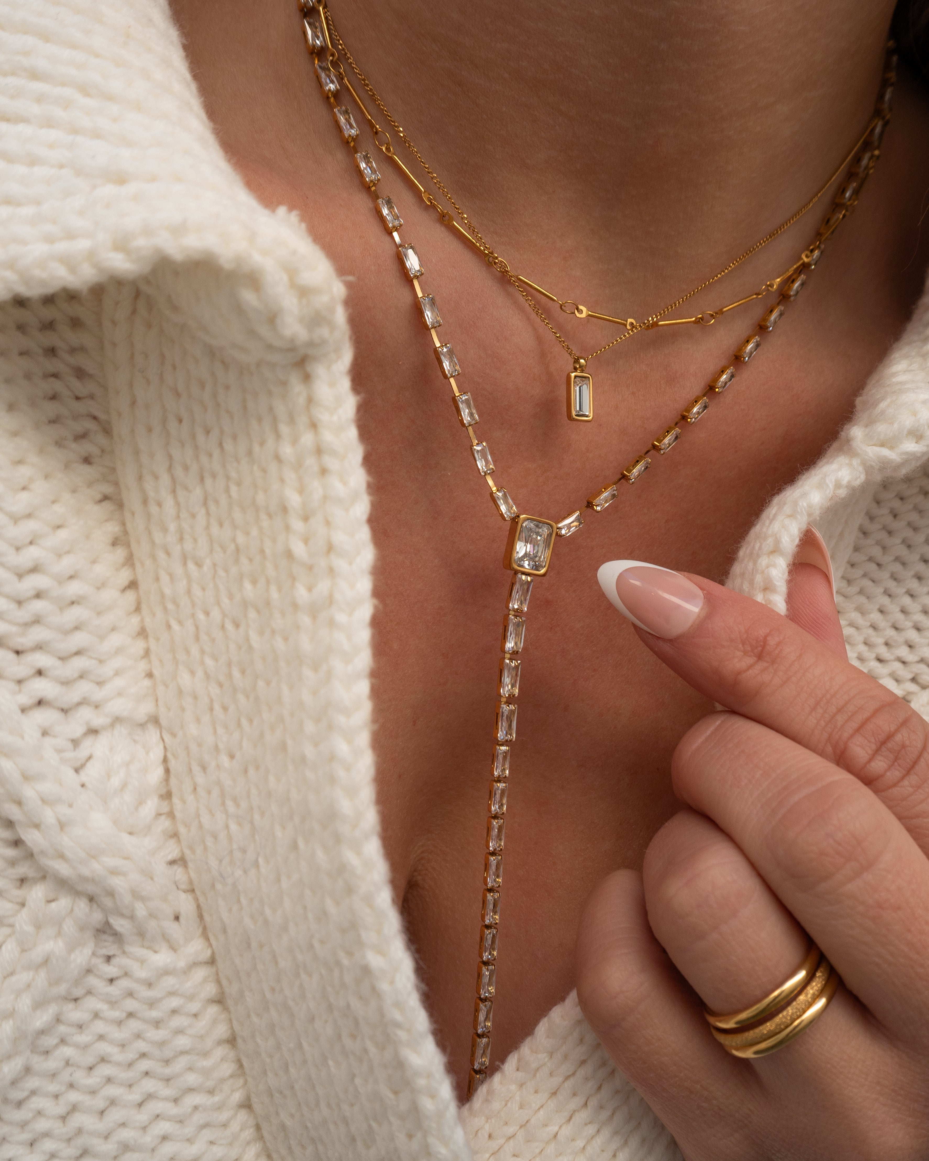 Serena Necklace | Crystal