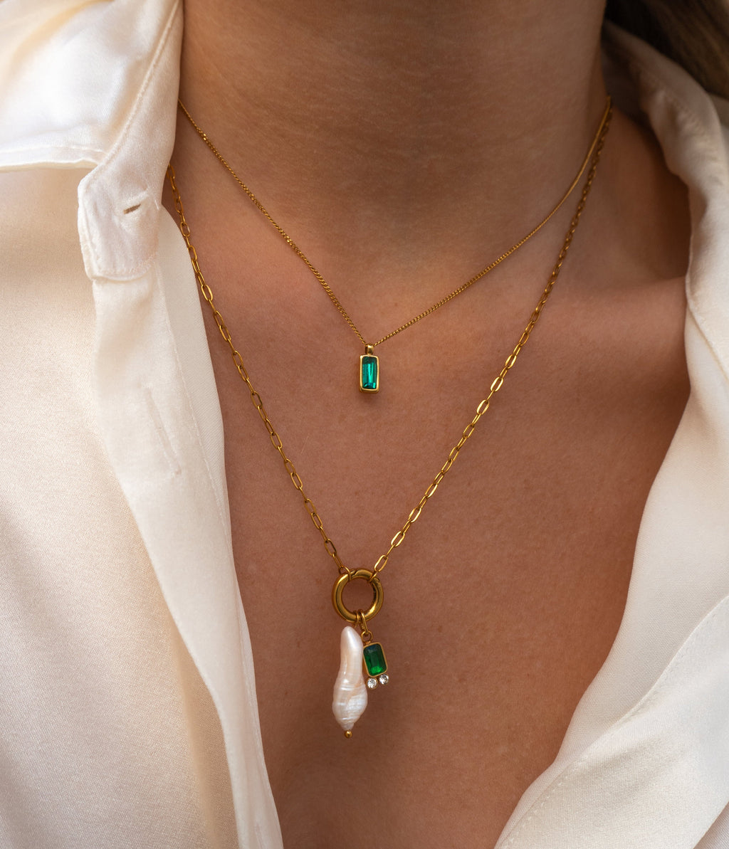 Ester Necklace | Emerald