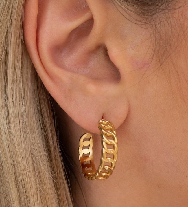 Kira Hoops Hover Image