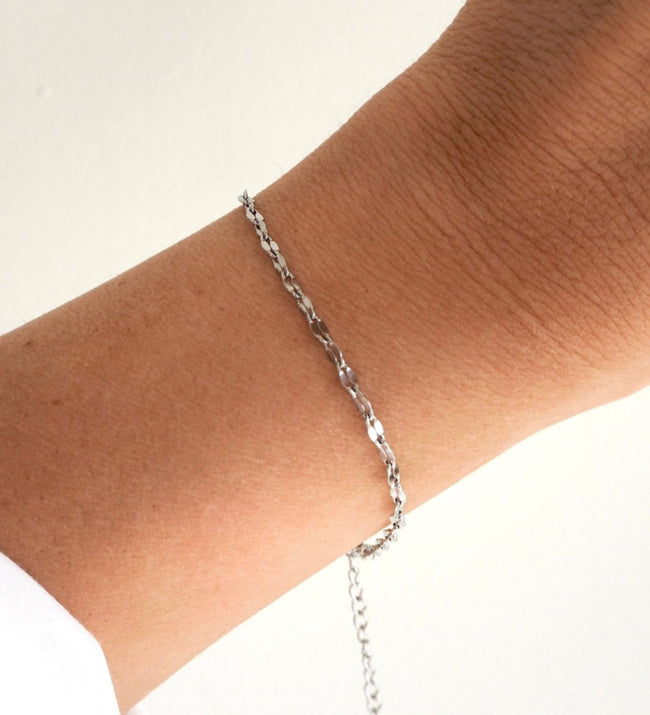 Shimmer Bracelet | Silver Hover Image