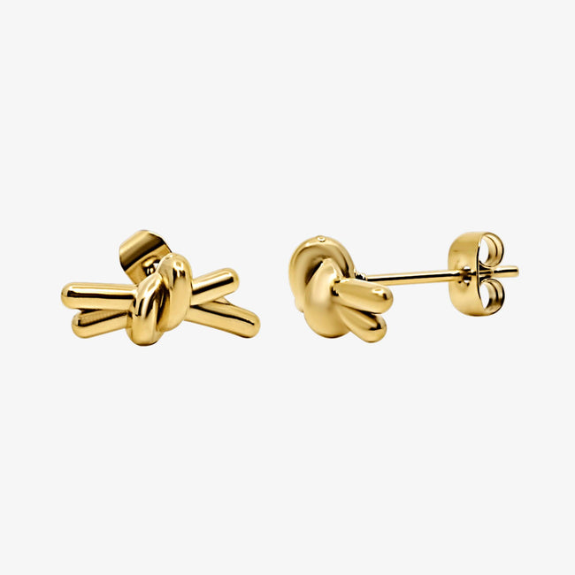 Knotty Babe Stud Earrings Main Image