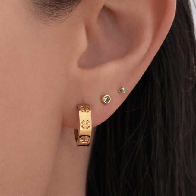 Linked Babe Earrings Hover Image