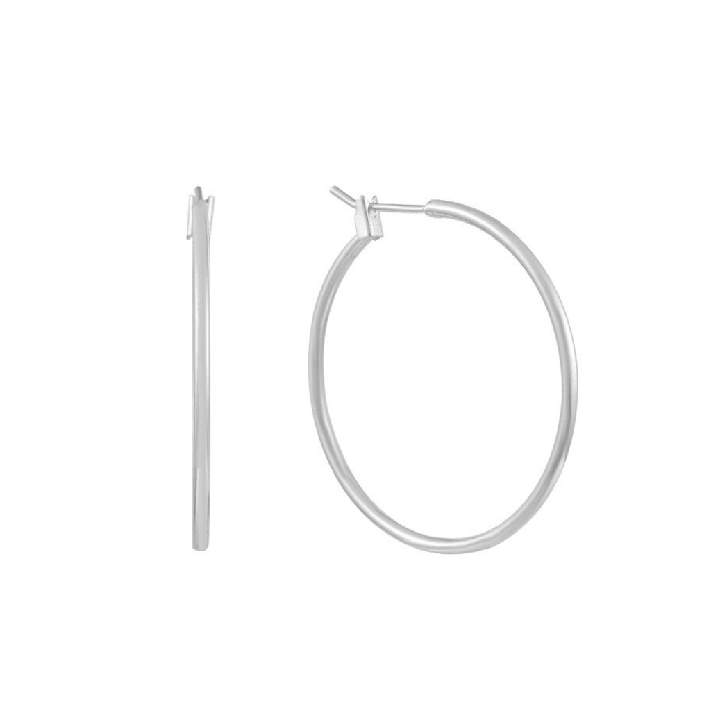Thin Evryday Hoop Earrings