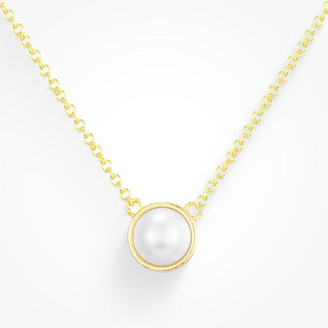 Lucky Pearl Necklace Hover Image