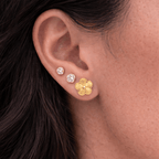 Lucky Bloom Stud Earrings