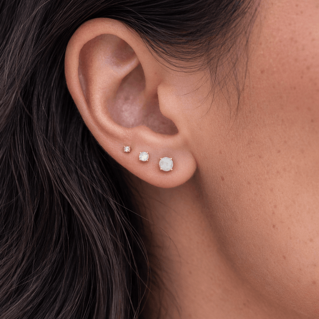 Fairy Dots Stud 3-Piece Earring Set Hover Image