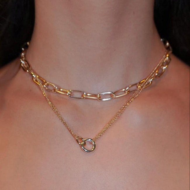 Orbit Chain Necklace Hover Image