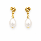 Pearl & Swirl Earrings