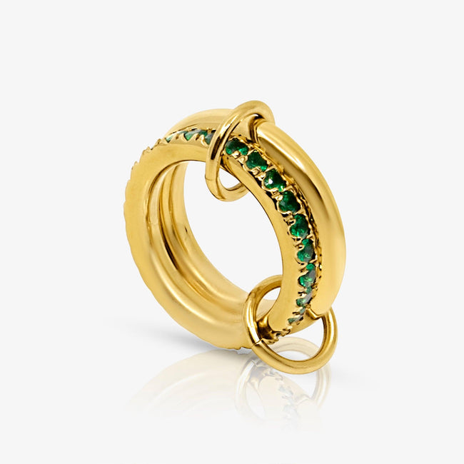 Evergreen Stacked Ring Hover Image