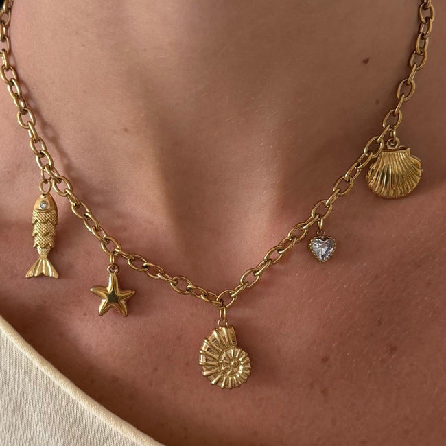 Seaside Sweet Charm Necklace Hover Image