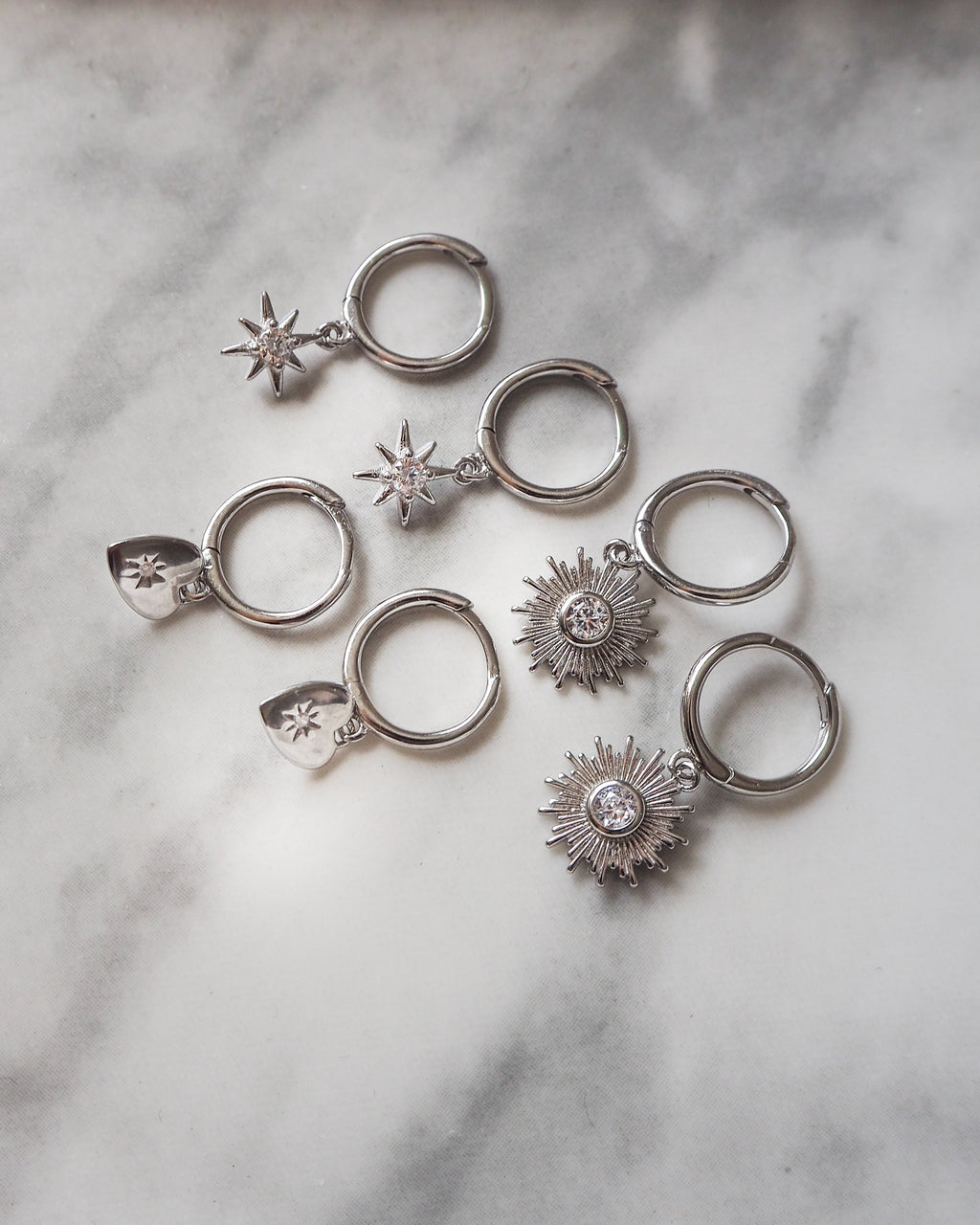 Kayla Huggies | Silver