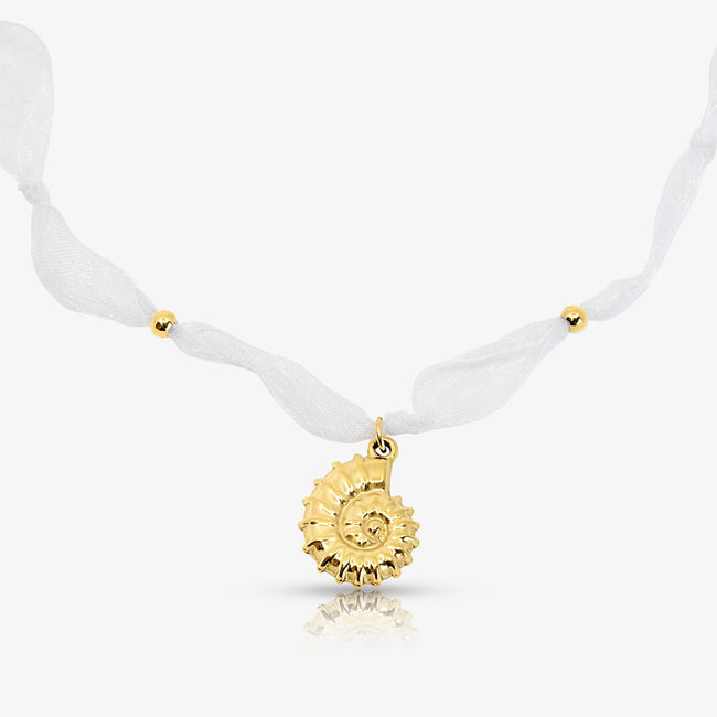 Tidal Tulle Necklace Main Image