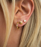 Sun Studs | Gold